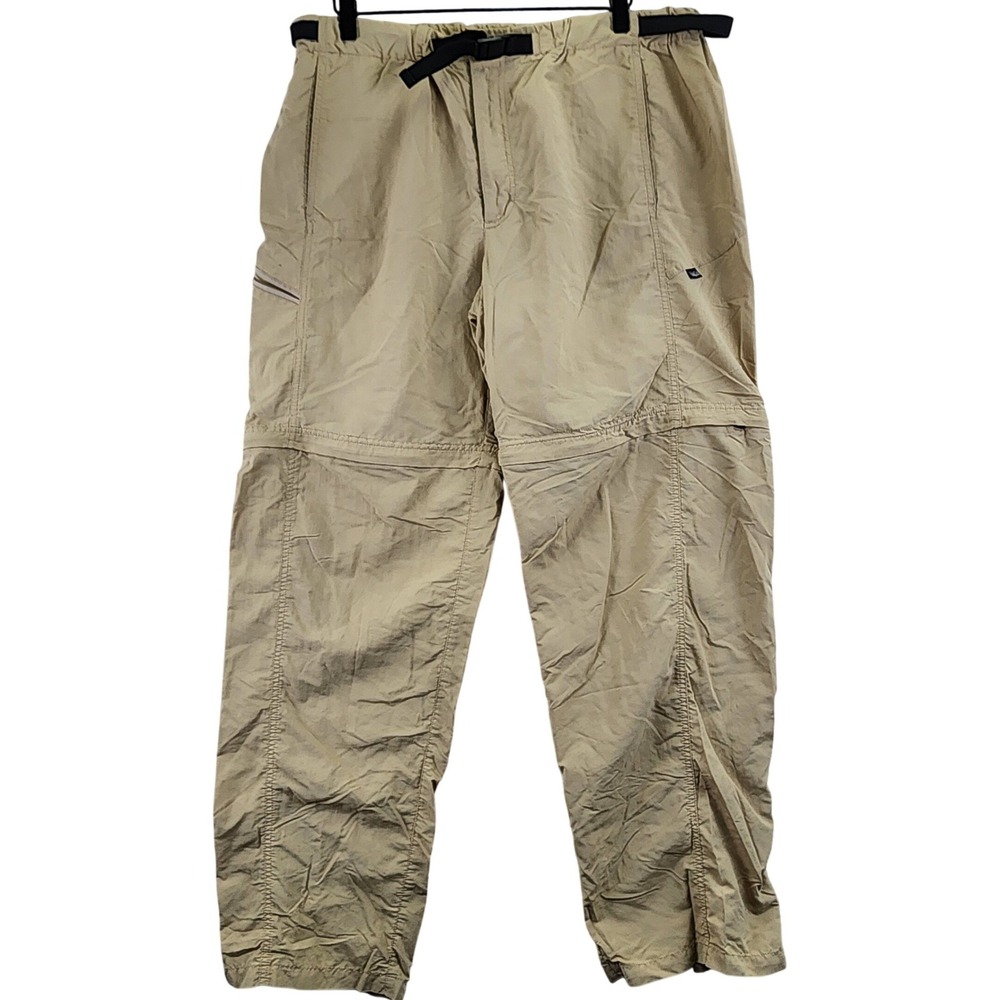 Patagonia Gi II Convertible Hiking Pants Mens XL Khaki Zip Off Gorpcore Outdoor